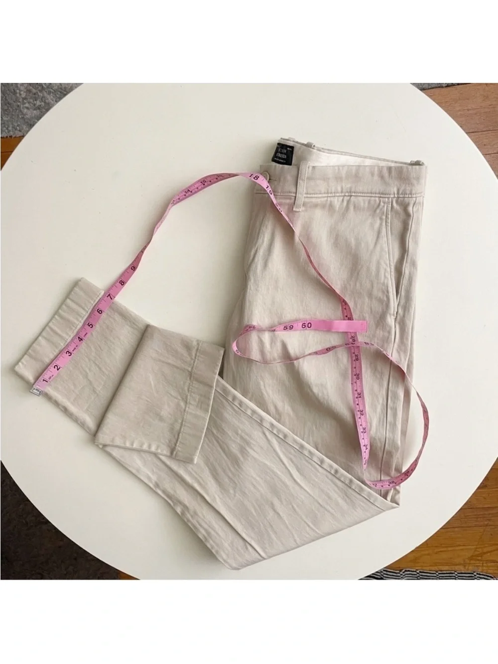 J. Crew Men’s 484 Slim Chinos Pant Light Khaki Size 33x32